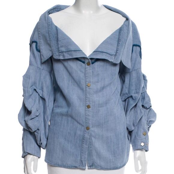 Johanna Ortiz Maximilian blouse - Picture 1 of 9
